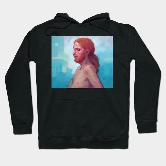The Man with Red Hair ~oil painting Hoodie by rozmcq